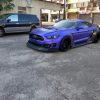 Chinched style wide body kit for mustang